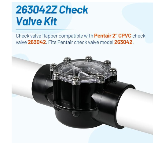 2" Compatible Pentair Pool Check Valve Replacement Kit