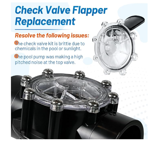 2" Compatible Pentair Pool Check Valve Replacement Kit