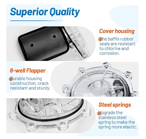 2" Compatible Pentair Pool Check Valve Replacement Kit