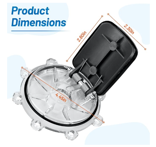 2" Compatible Pentair Pool Check Valve Replacement Kit